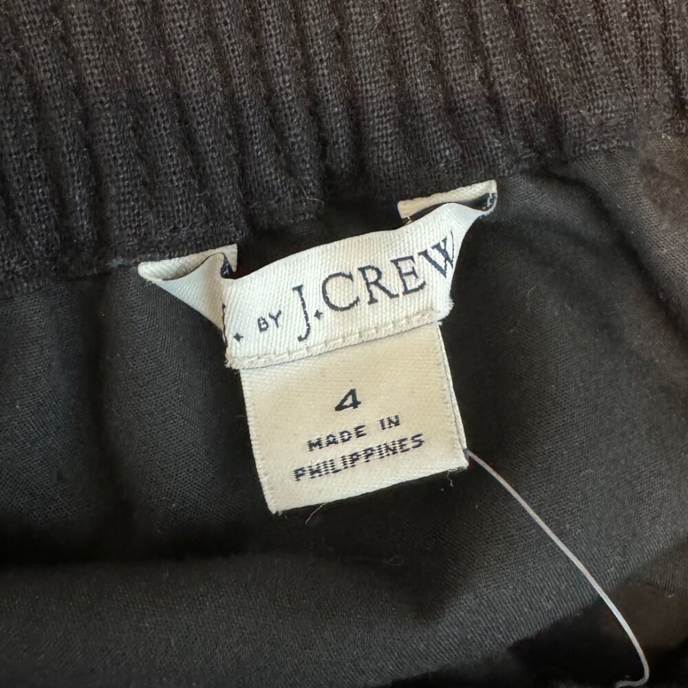 J.Crew Black Scalloped Edge Sidewalk Skirt - Picture 5 of 5